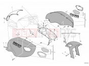 DUCATI 2012 Monster 796 ABS FAIRING » PLASTICS