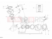 DUCATI 2012 Superbike 848 CYLINDER - PISTON » ENGINE CASE