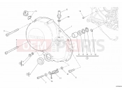 DUCATI 2012 Superbike 848 CLUTCH COVER » CLUTCH
