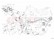 DUCATI 2012 Superbike 848 EVO Corse SE EXHAUST SYSTEM » EXHAUST SYSTEM