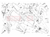 DUCATI 2012 Diavel EXHAUST SYSTEM » EXHAUST SYSTEM