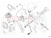 DUCATI 2012 Diavel REAR BRAKING SYSTEM » BRAKING SYSTEM