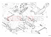 DUCATI 2012 Diavel Carbon REAR SHOCK ABSORBER » SWING ARM
