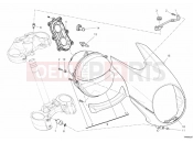 DUCATI 2012 Diavel Carbon HEADLIGHT » LIGHTING SYSTEM