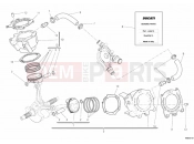 DUCATI 2012 Diavel Carbon CYLINDER - PISTON » ENGINE CASE