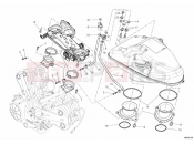 DUCATI 2012 Diavel Carbon BRA THROTTLE BODY » INTAKE, CARBURETTOR
