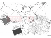 DUCATI 2012 Diavel Carbon BRA COOLING CIRCUIT » UNCLASSIFIED