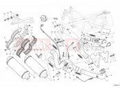 DUCATI 2012 Streetfighter 1098 S EXHAUST SYSTEM » EXHAUST SYSTEM