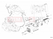 DUCATI 2011 Hypermotard 1100 EVO SP CONTROL UNIT » HANDLE BAR