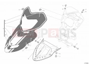 DUCATI 2011 Hypermotard 1100 EVO SP COWLING » PLASTICS