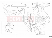 DUCATI 2011 Hypermotard 1100 EVO SP REAR BRAKE SYSTEM » BRAKING SYSTEM