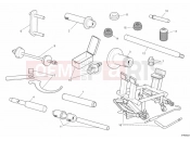 DUCATI 2011 Superbike 1198 SP WORKSHOP SERVICE TOOLS, FRAME » FRAME