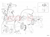 DUCATI 2011 Superbike 1198 SP FRONT BRAKE SYSTEM » BRAKING SYSTEM
