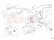 DUCATI 2011 Superbike 1198 SP REAR BRAKE SYSTEM » BRAKING SYSTEM