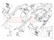 DUCATI 2011 Multistrada 1200 S Touring REAR FRAME COMP. » FRAME