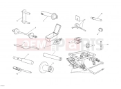 DUCATI 2011 Superbike 848 EVO WORKSHOP SERVICE TOOLS, FRAME » FRAME