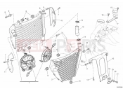 DUCATI 2011 Streetfighter WATER COOLER » COOLING SYSTEM