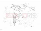 DUCATI 2011 Streetfighter S REAR SHOCK ABSORBER » SWING ARM