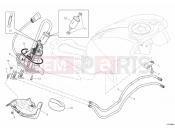 DUCATI 2010 Monster 1100 ABS FUEL PUMP » TANK/SEAT