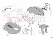 DUCATI 2010 Monster 1100 ABS FAIRING » PLASTICS