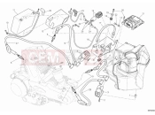 DUCATI 2010 Monster 1100 ABS BATTERY » WIRING HARNESS