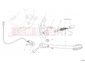 DUCATI 2010 Hypermotard 1100 EVO SP SIDE STAND » ACCESSORIES