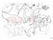 DUCATI 2010 Monster 1100 S ABS BATTERY » WIRING HARNESS