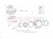 DUCATI 2010 Monster 1100 S ABS CYLINDER - PISTON » ENGINE CASE