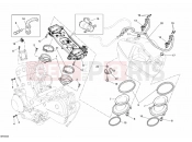 DUCATI 2010 Superbike 1198 S THROTTLE BODY » INTAKE, CARBURETTOR