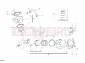 DUCATI 2010 Superbike 1198 S Corse CYLINDER - PISTON » ENGINE CASE