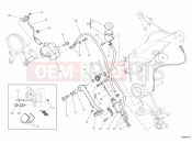 DUCATI 2010 Multistrada 1200 REAR BRAKING SYSTEM » BRAKING SYSTEM