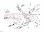DUCATI 2010 Monster 696 FOOTREST » FRAME
