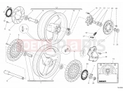 DUCATI 2010 Monster 696 ABS WHEELS » FRONT WHEEL