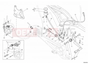 DUCATI 2010 Monster 696 ABS REAR BRAKE SYSTEM » BRAKING SYSTEM
