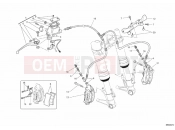 DUCATI 2010 Hypermotard 796 FRONT BRAKE SYSTEM » BRAKING SYSTEM