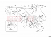 DUCATI 2010 Hypermotard 796 REAR BRAKE SYSTEM » BRAKING SYSTEM