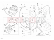 DUCATI 2010 Sportclassic GT1000 REAR BRAKE SYSTEM » BRAKING SYSTEM