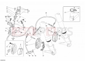 DUCATI 2009 Superbike 1098 R FRONT BRAKE SYSTEM » BRAKING SYSTEM