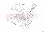 DUCATI 2009 Superbike 1098 R HORIZONTAL CYLINDER HEAD » VALVE DRIVE