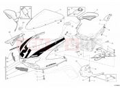 DUCATI 2009 Superbike 1098 R Bayliss COWLING » PLASTICS