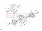 DUCATI 2009 Superbike 1198 WHEELS » FRONT WHEEL