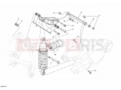 DUCATI 2009 Superbike 848 REAR SHOCK ABSORBER » SWING ARM
