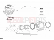 DUCATI 2009 Sportclassic GT1000 Touring CYLINDER - PISTON » ENGINE CASE