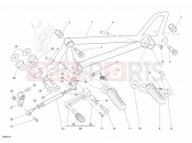 DUCATI 2009 Sportclassic 1000 S FOOTRESTS, LEFT » UNCLASSIFIED