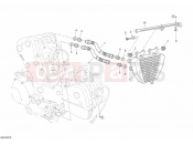 DUCATI 2008 Superbike 1098 OIL COOLER » LUBRICATION SYSTEM