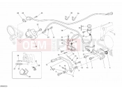 DUCATI 2008 Superbike 1098 R REAR BRAKE SYSTEM » BRAKING SYSTEM