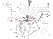 Benzin tank - Piaggio Beverly 125 2006
