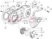 PIAGGIO Beverly 125 Crankcase cover - Crankcase cooling