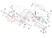 PIAGGIO Beverly 125 Sport Swinging arm