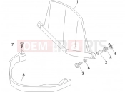 PIAGGIO Beverly 125 Sport Windshield - Glass